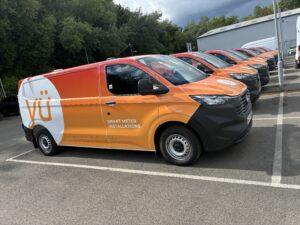 Segmented Vehicle Wrapped Vans 1