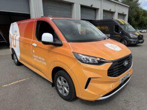 Segmented Vehicle Wrapped Vans 2
